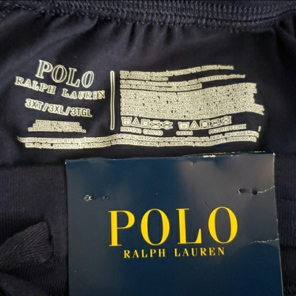 New Polo Navy Blue Atleasure Relax Men Soft Stretch Jogger 3XT - Picture 5 of 5
